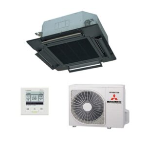 Mitsubishi Heavy Industries FDT60ZSXAWVH 5.6kW Four Wai Ceiling Cassette Air Conditioner-BLACK