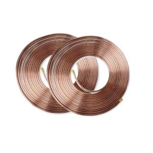 Insulated Paired Copper Pipe - 12.70 x 22.20mm (1-2'' X 7-8'') – 18 Metre Length