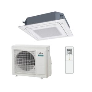 Fujitsu SET-AUTH24KRTA-YC 7.1kW Circular Flow Cassette Inverter Air Conditioner Single Phase | R32