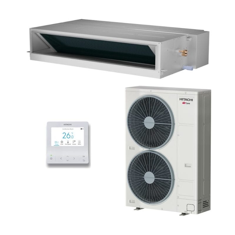 Hitachi PPIM-5.0UFA1NQ - PAS-5.0UFASNQ1 12.5kW airCore700 Mid Static Ducted System Air Conditionerr