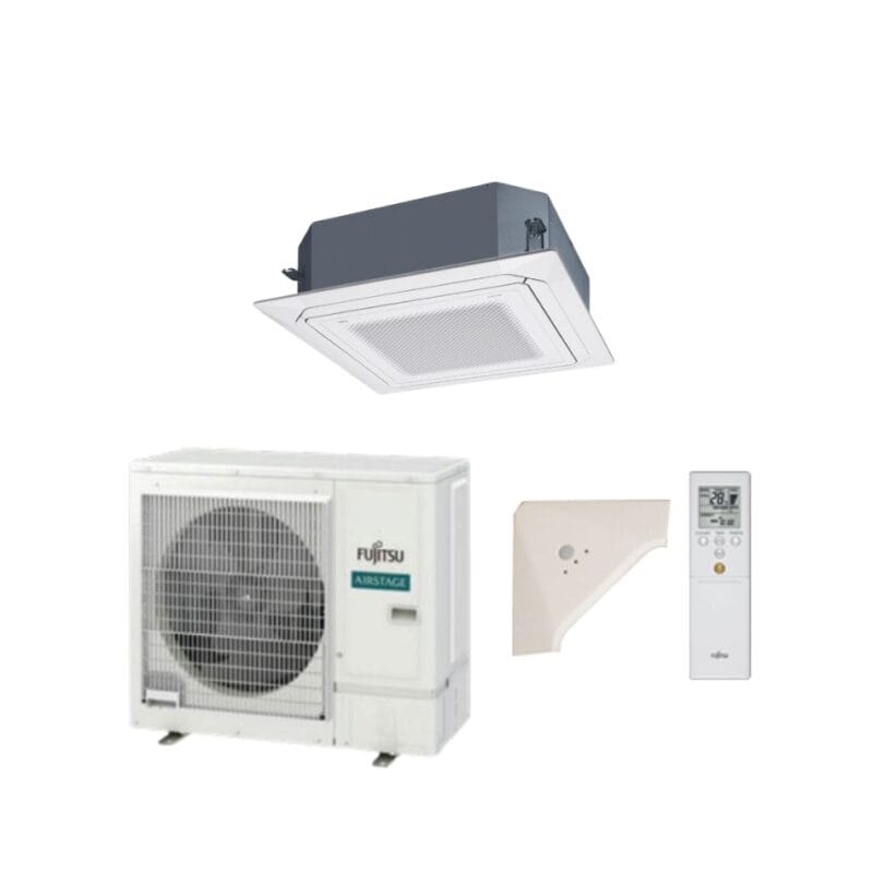 Fujitsu SET-AUTH36KRTA-3PH-YC 10.0kW Circular Flow Cassette Inverter Air Conditioner 3 Phase | R32