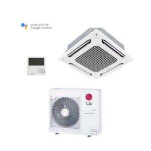 LG UTS85SET 8.0kW Ceiling Mounted Cassette Inverter | R32 Black Fin