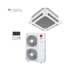 LG UTS140SET 13.6kW Ceiling Mounted Cassette Inverter Air Conditioner | Black Fin
