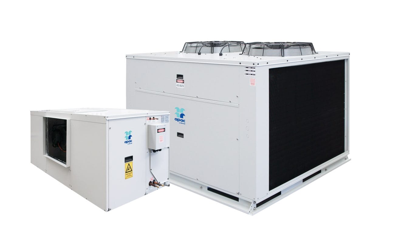 Apac S012ILR / S012OVR 12.57 kW Split Ducted Unit (Low Profile)