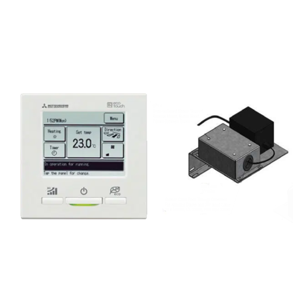 Mitsubishi Heavy Industries wired Controller model RC-EXZ3A with MH-4ZRM V2 4 Zone Relay Module