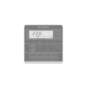 Actron Air LR7-1G 7 day wall controller GREY 8 Zone