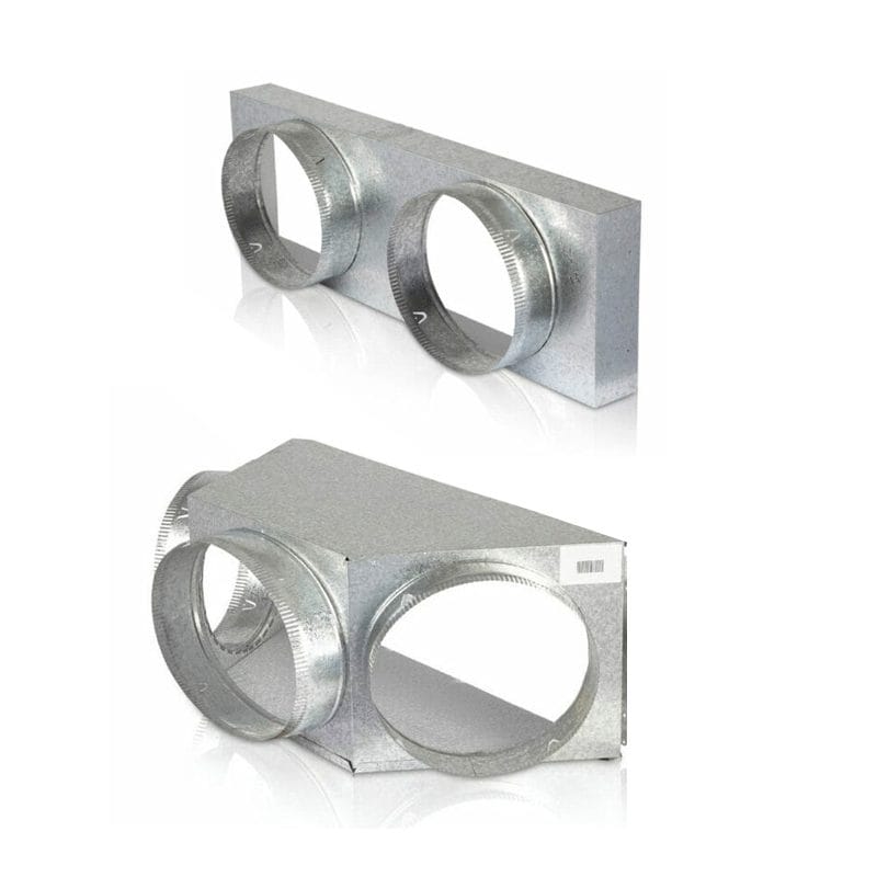 ActronAir Supply Air Plenum PL13S-3/30S - 3 x 300mm (12") spigot - PL18R-2/35S Return Plenum 2 x 350mm (14") spigot