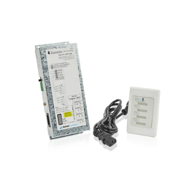 ActronAir ZW4-24V-RJ12-K Actron Controls Zone Wise 4 Zone 24V RJ12 Plug Control Kit