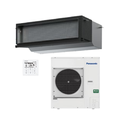Panasonic S-100PE4R U-100PZ4R5 10.0kW Inverter NX Series High Static Ducted 1 Phase