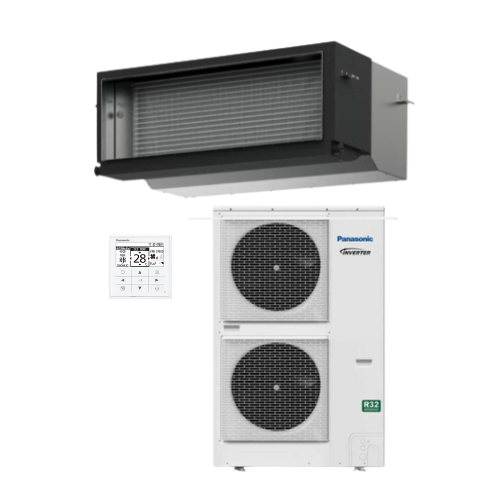 Panasonic S-140PE4R U-140PZH3R8 14.0kW Inverter NX Series Deluxe High Static Ducted Air Conditioner 3 Phase