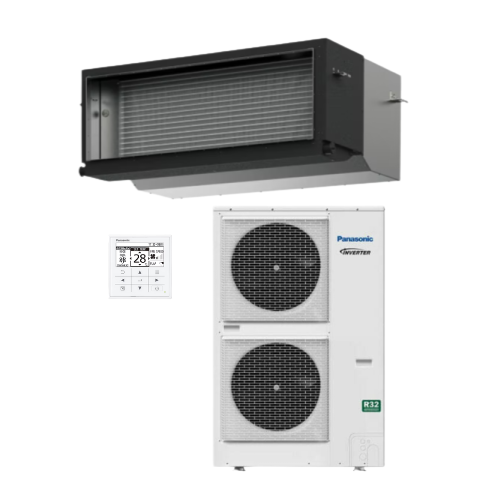 Panasonic S-160PE4R U-160PZH3R8 16.0kW Inverter NX Series High Static Ducted Air Conditioner 3 Phase