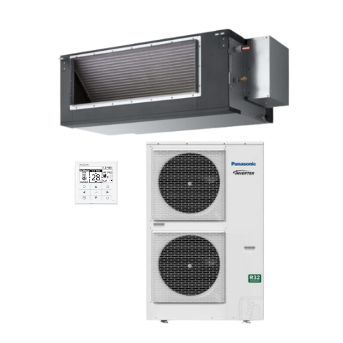 Panasonic S-200PE4R U-200PZH3R8 20.0kW Inverter NX Series Deluxe High Static Ducted Air Conditioner 3 Phase