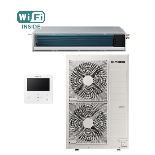 Samsung AC140HEHDKGSA 14 kW Inverter Slim-Line Ducted System WiFi 1 Phase Samsung AC140HEHDKGSA 14 kW Inverter Slim-Line Ducted System WiFi 1 Phase