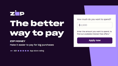 zip mobile banner zip pay mobile banner